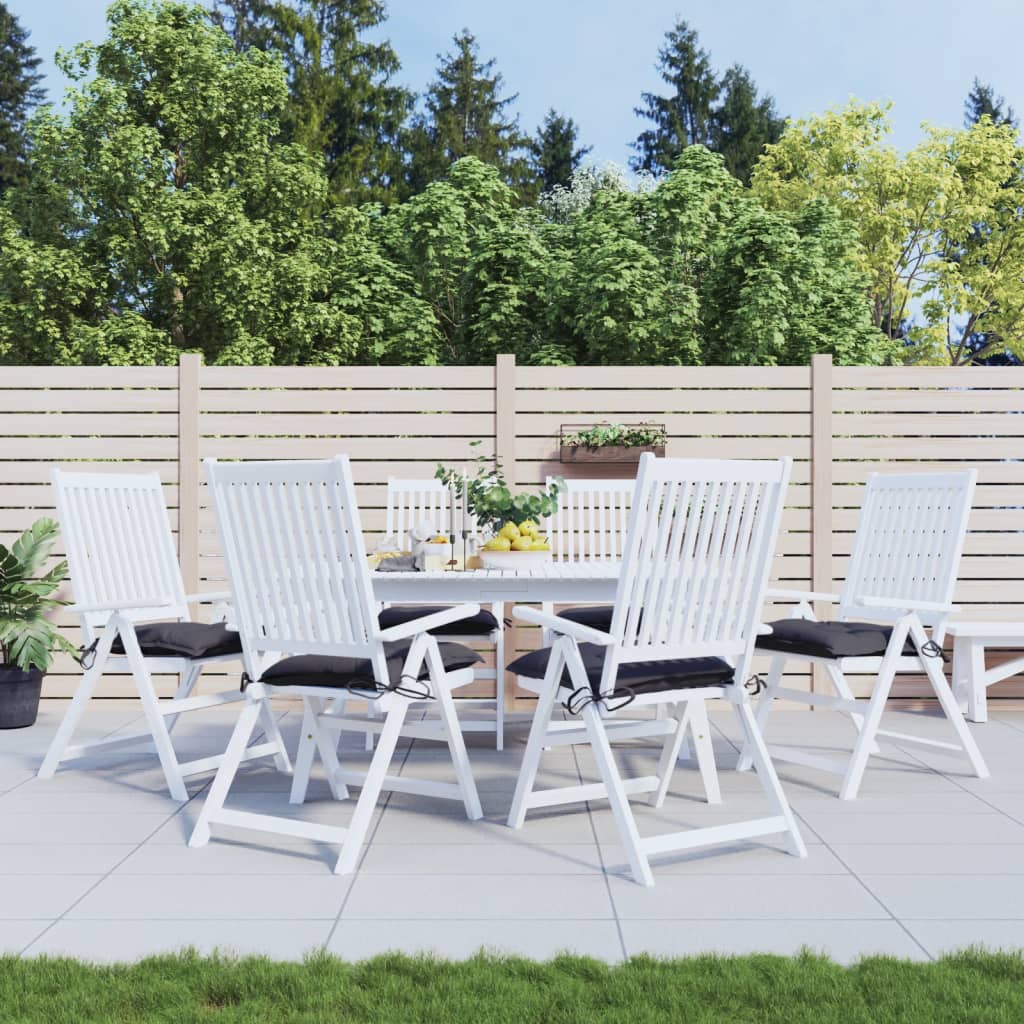 vidaXL Chair Cushion Non Slip Outdoor Patio Seat Cushion Pad Oxford Fabric-7