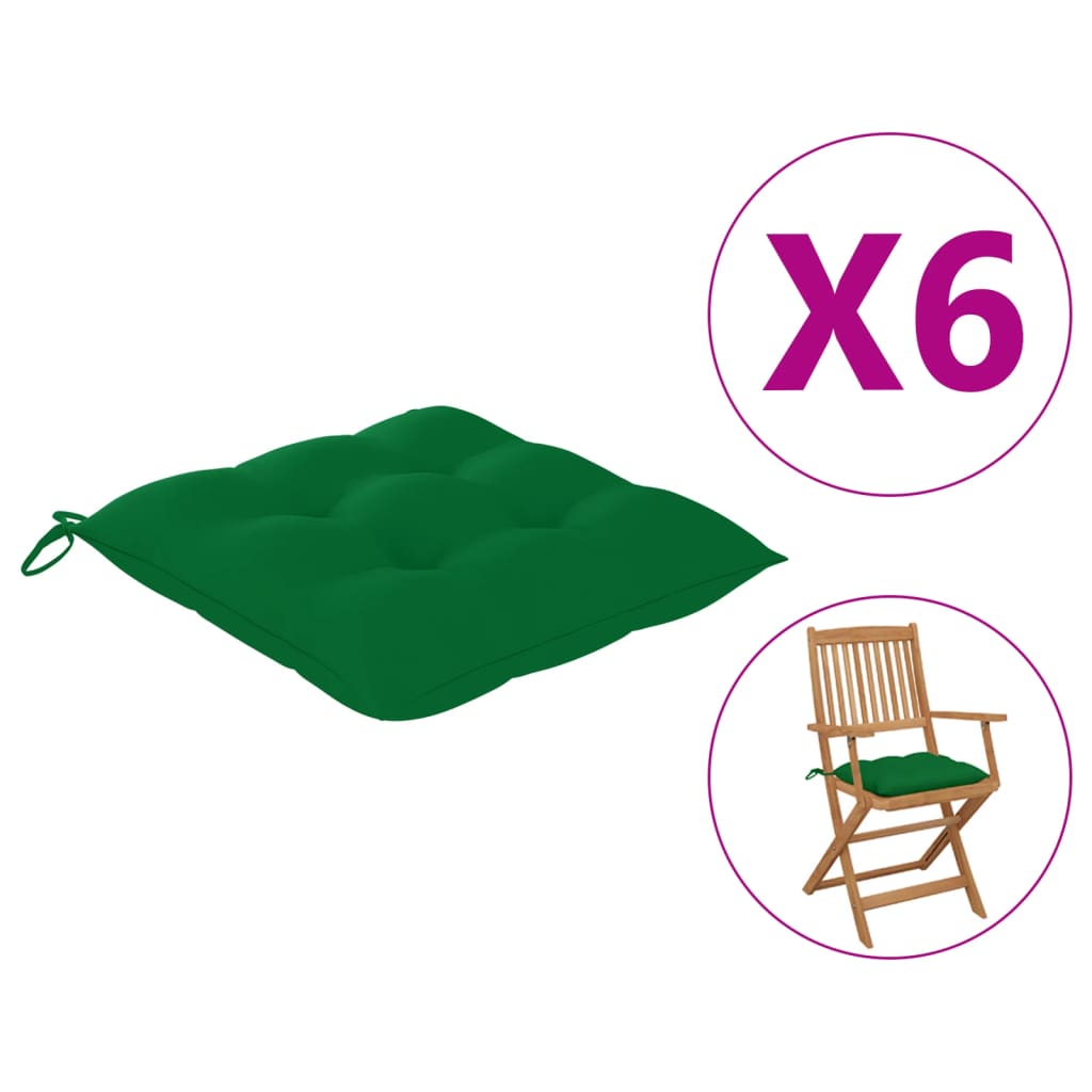 vidaXL Chair Cushion Non Slip Outdoor Patio Seat Cushion Pad Oxford Fabric-14