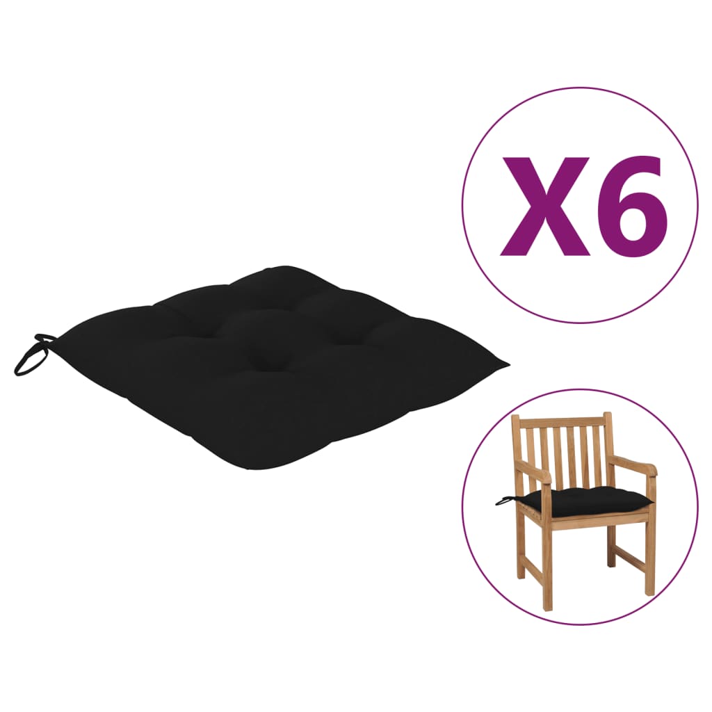 vidaXL Chair Cushion Non Slip Outdoor Patio Seat Cushion Pad Oxford Fabric-1