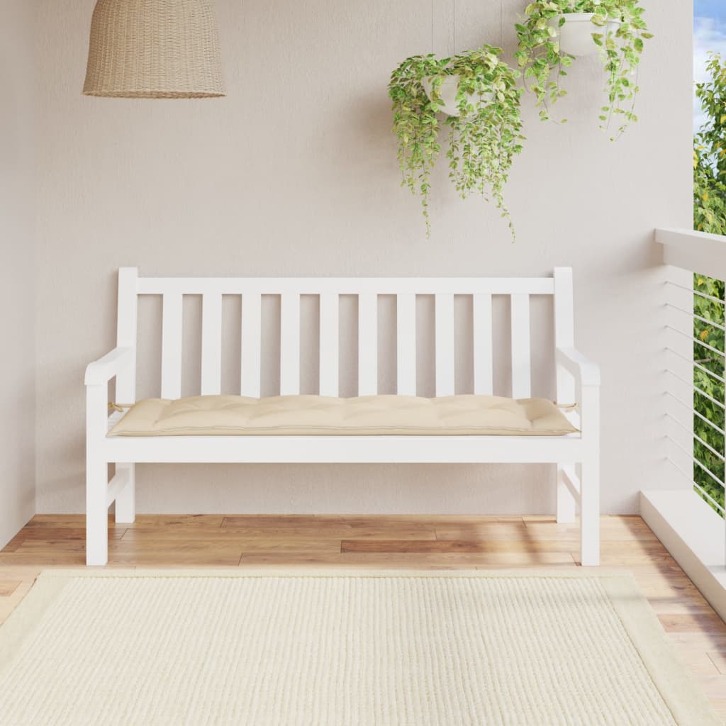 vidaXL Bench Cushion Outdoor Water Repellent Bench Cushion Pad Oxford Fabric-46