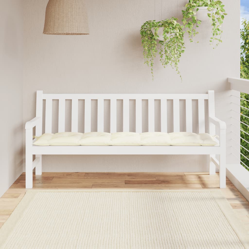 vidaXL Bench Cushion Outdoor Water Repellent Bench Cushion Pad Oxford Fabric-25
