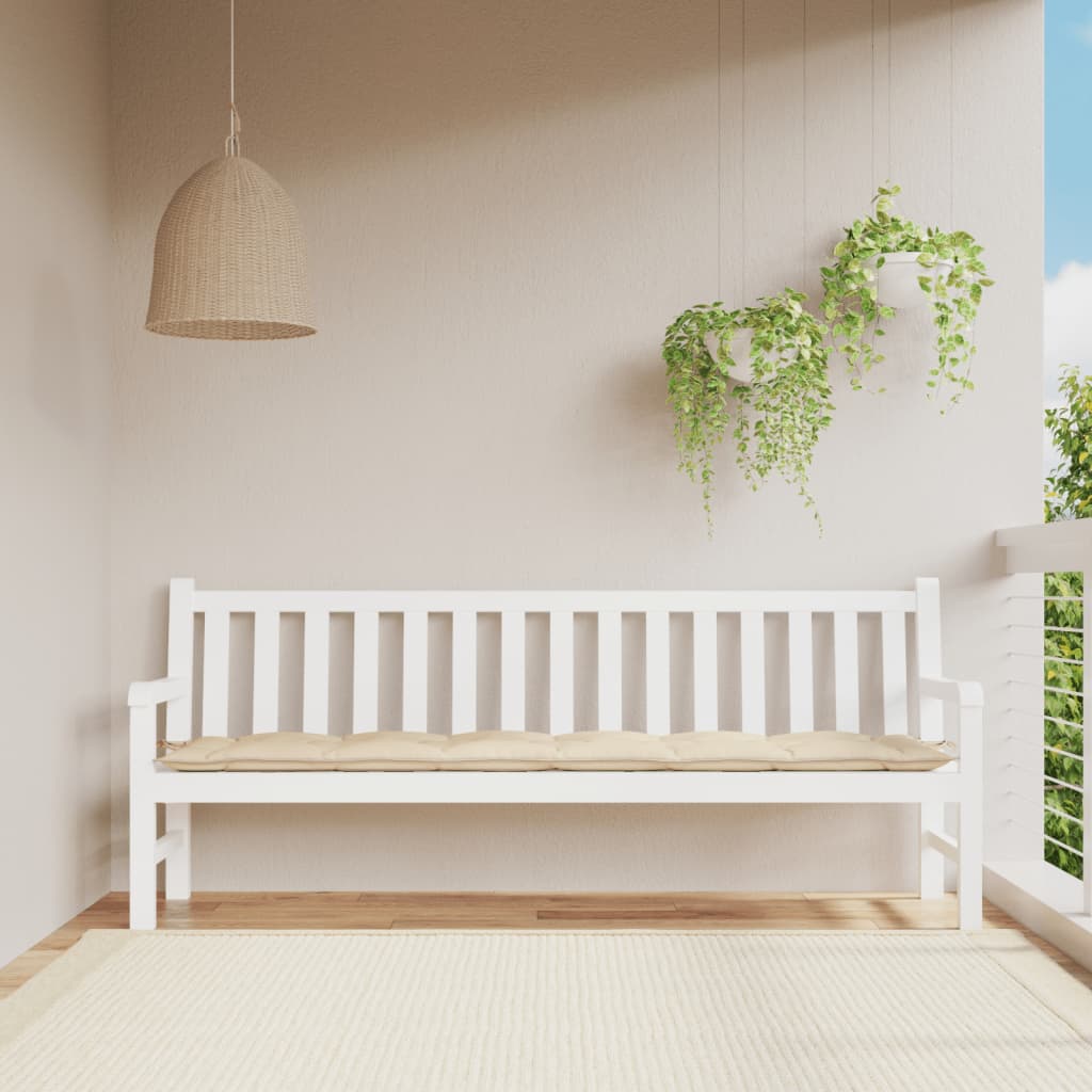 vidaXL Bench Cushion Outdoor Water Repellent Bench Cushion Pad Oxford Fabric-56