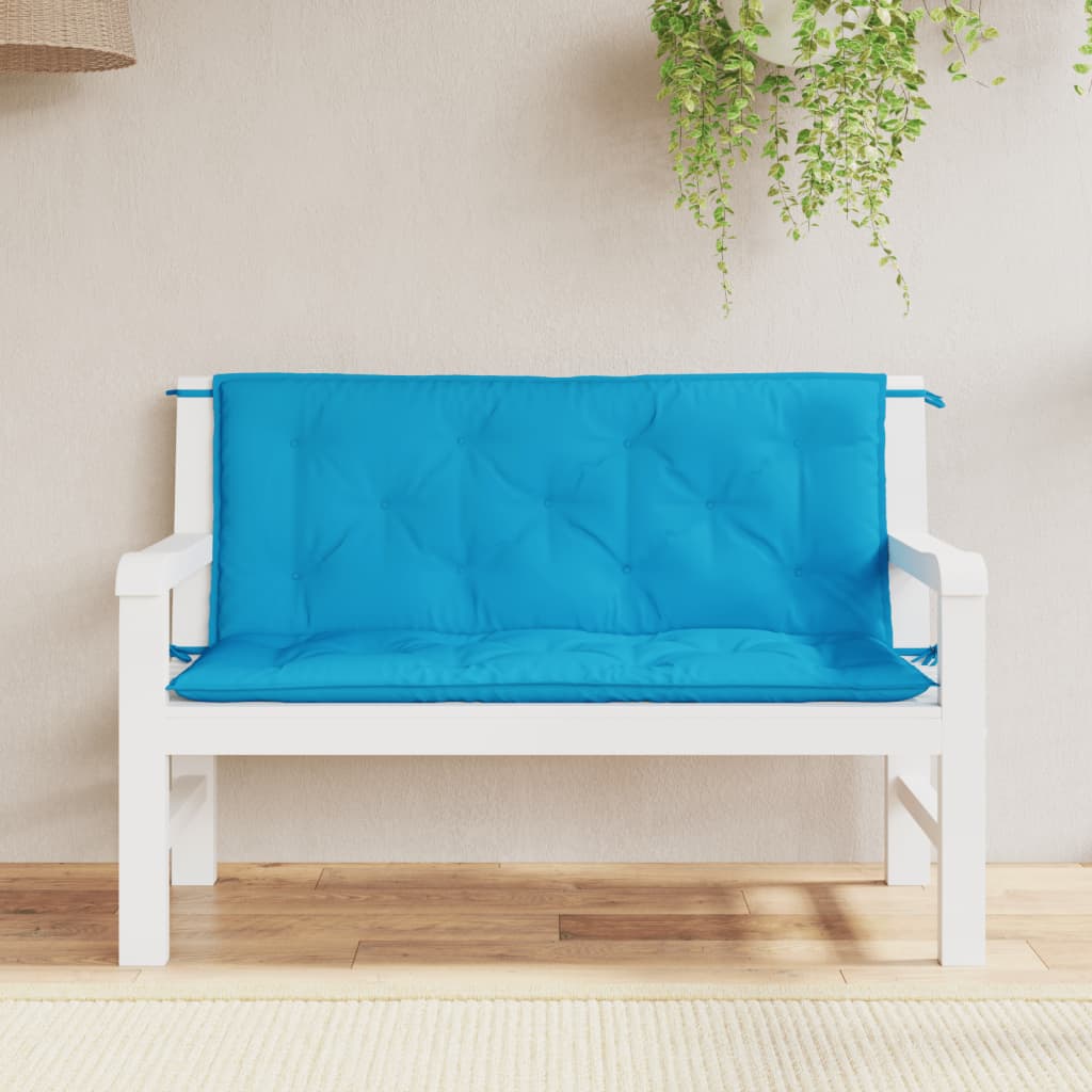 vidaXL Bench Cushion Water Repellent Outdoor Seat Cushion Pad Oxford Fabric-14