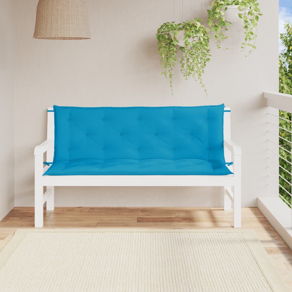 vidaXL Bench Cushion Water Repellent Outdoor Seat Cushion Pad Oxford Fabric-19