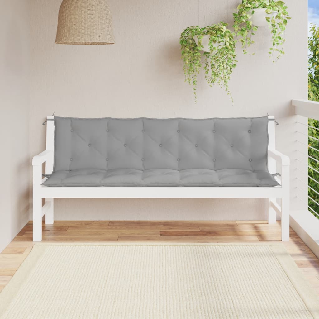 vidaXL Bench Cushion Water Repellent Outdoor Seat Cushion Pad Oxford Fabric-45