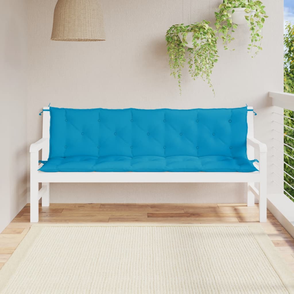 vidaXL Bench Cushion Water Repellent Outdoor Seat Cushion Pad Oxford Fabric-24