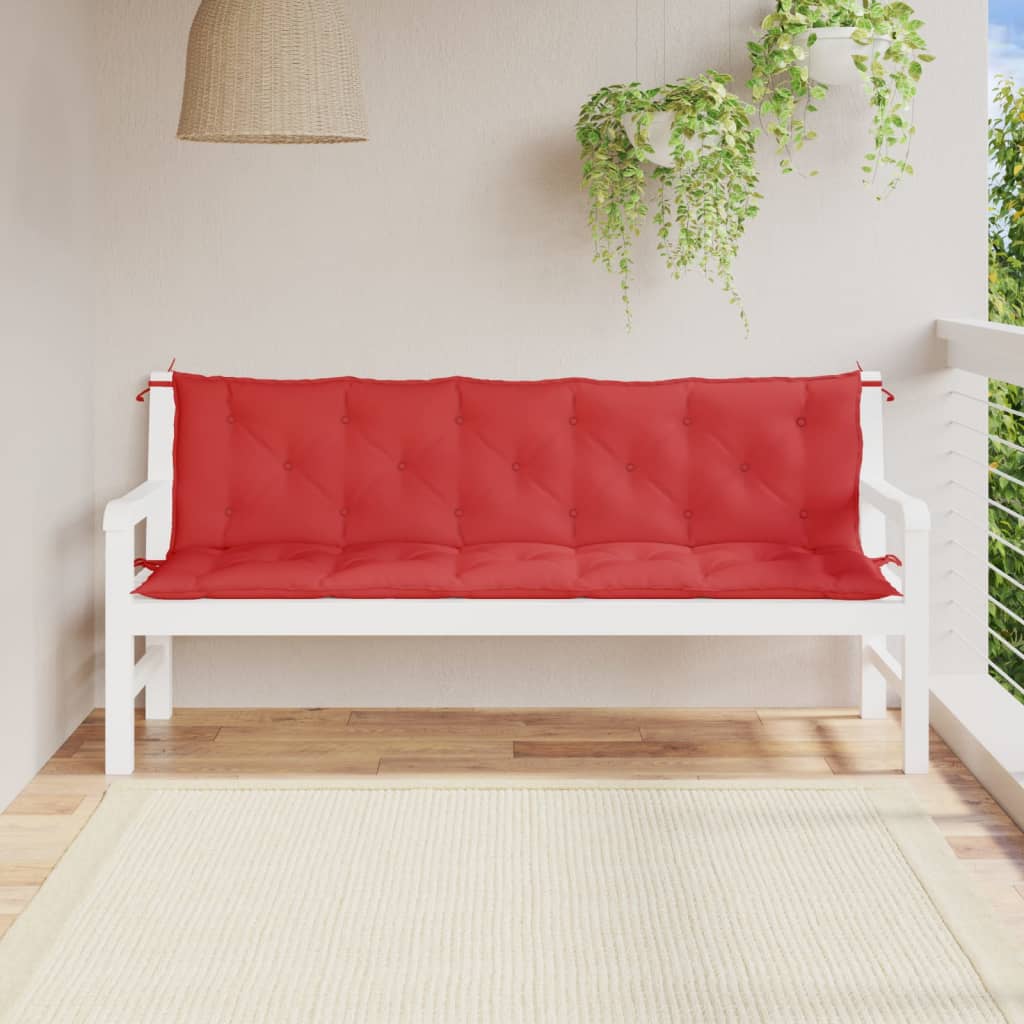 vidaXL Bench Cushion Water Repellent Outdoor Seat Cushion Pad Oxford Fabric-25