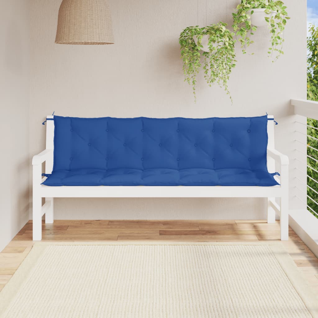 vidaXL Bench Cushion Water Repellent Outdoor Seat Cushion Pad Oxford Fabric-27