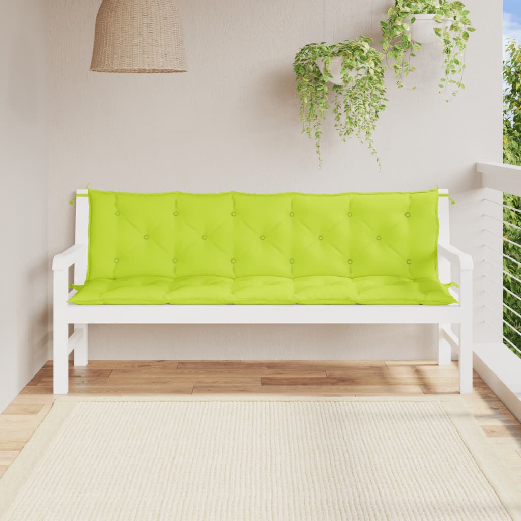 vidaXL Bench Cushion Water Repellent Outdoor Seat Cushion Pad Oxford Fabric-28