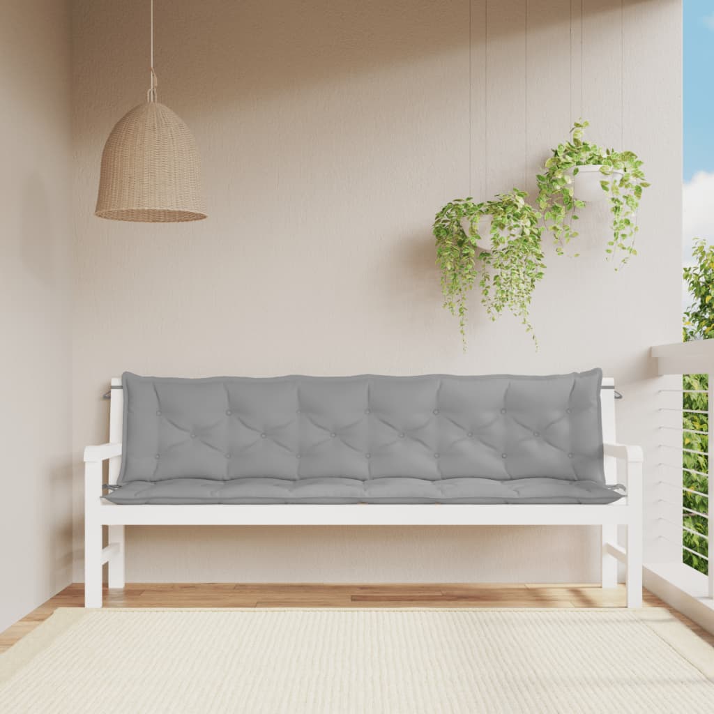 vidaXL Bench Cushion Water Repellent Outdoor Seat Cushion Pad Oxford Fabric-49