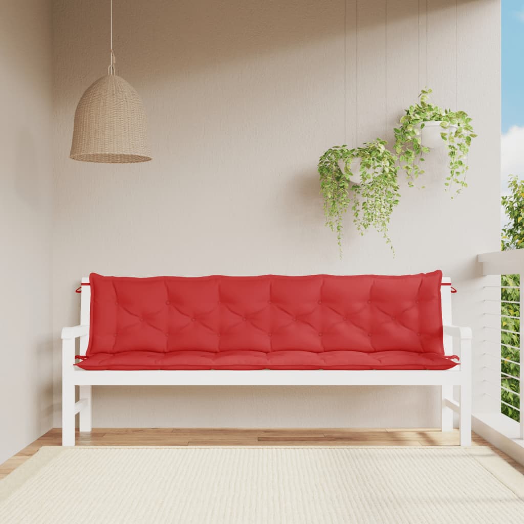 vidaXL Bench Cushion Water Repellent Outdoor Seat Cushion Pad Oxford Fabric-29