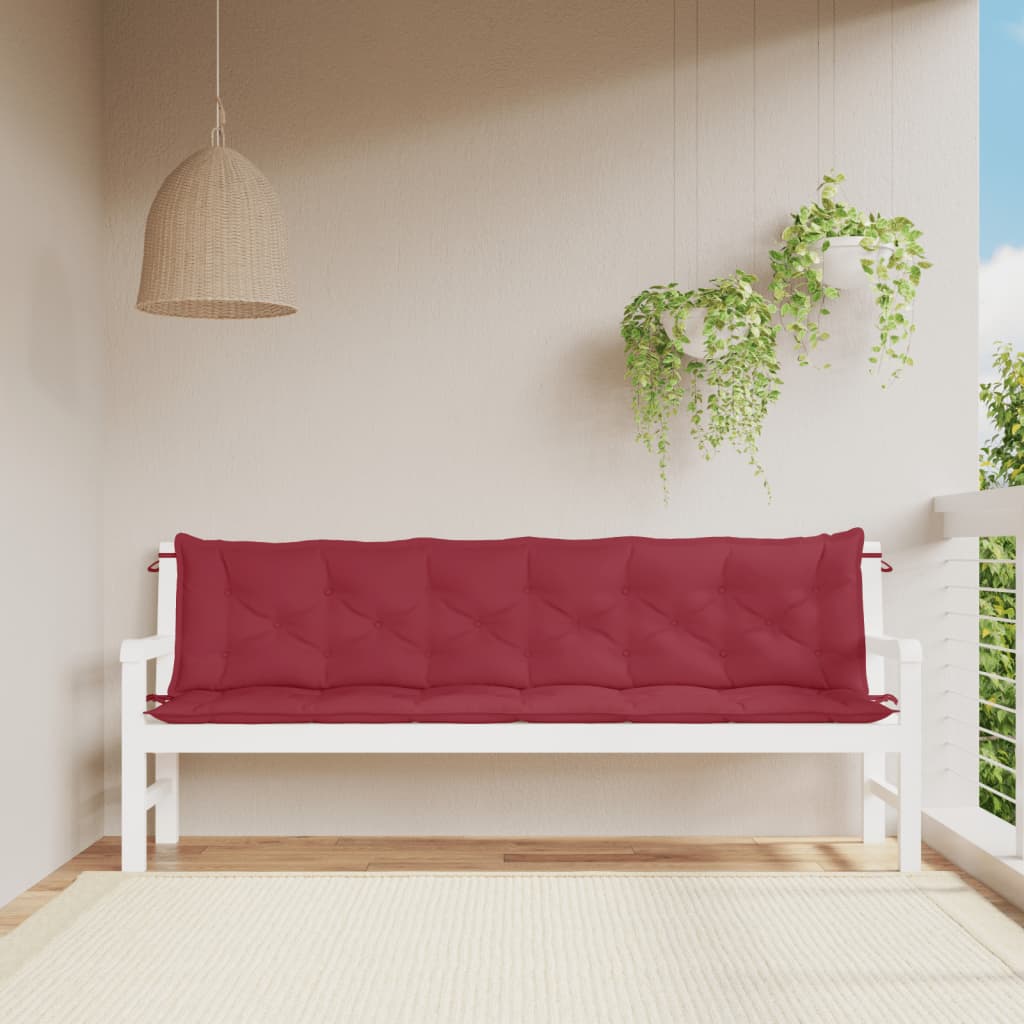 vidaXL Bench Cushion Water Repellent Outdoor Seat Cushion Pad Oxford Fabric-30