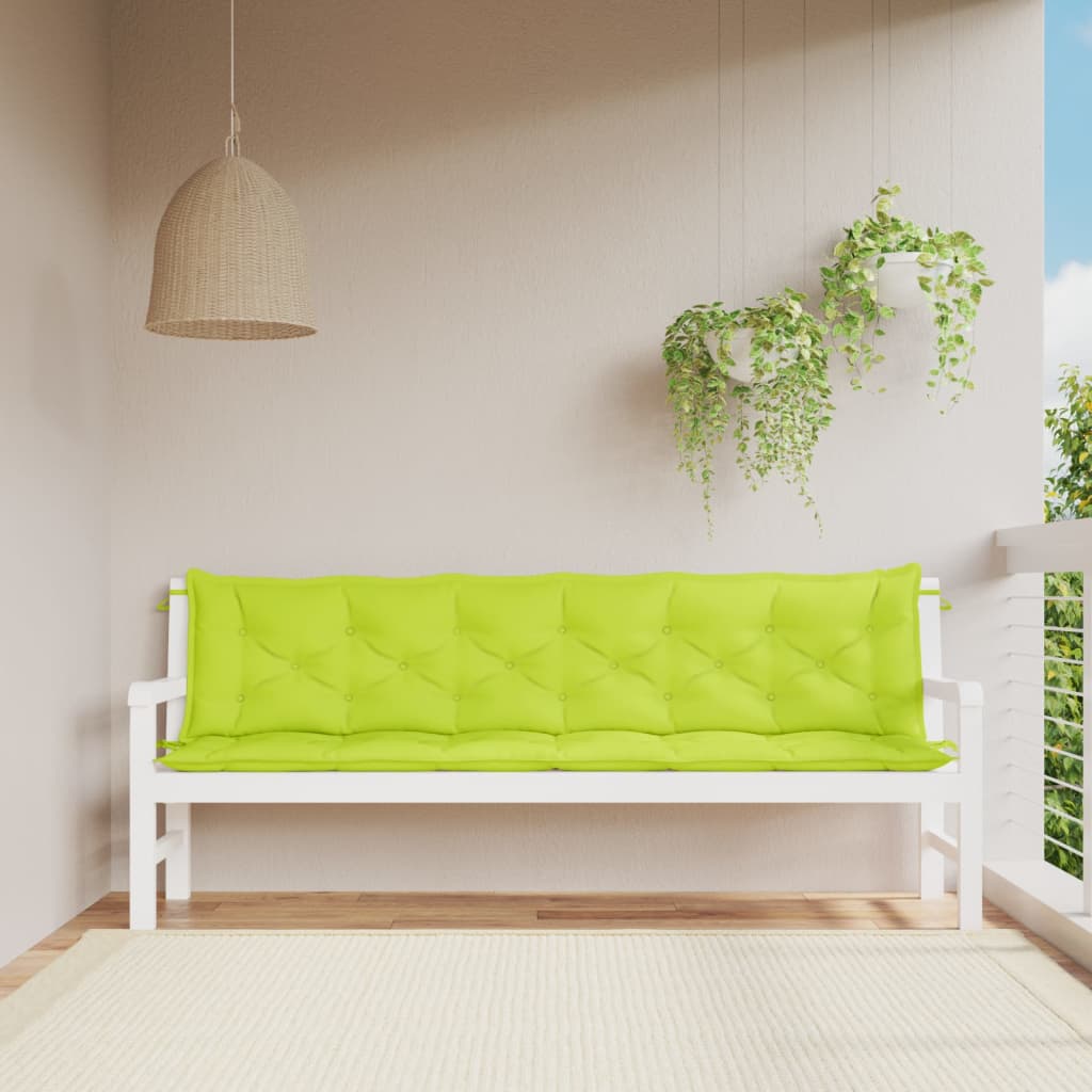 vidaXL Bench Cushion Water Repellent Outdoor Seat Cushion Pad Oxford Fabric-32