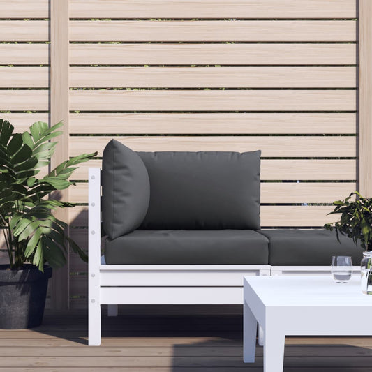 vidaXL Pallet Cushions 3 pcs Anthracite Oxford Fabric-0