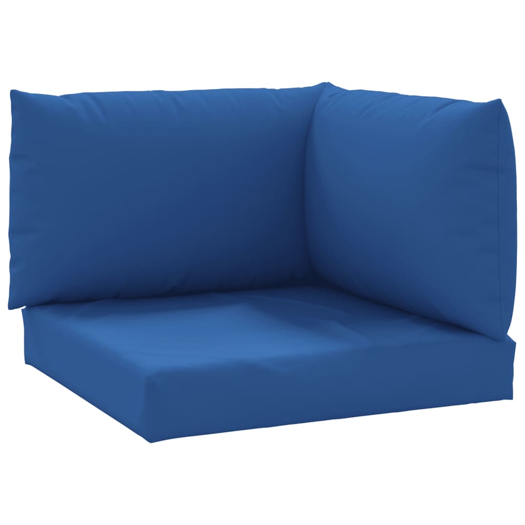 vidaXL Pallet Cushions 3 pcs Blue Oxford Fabric-1
