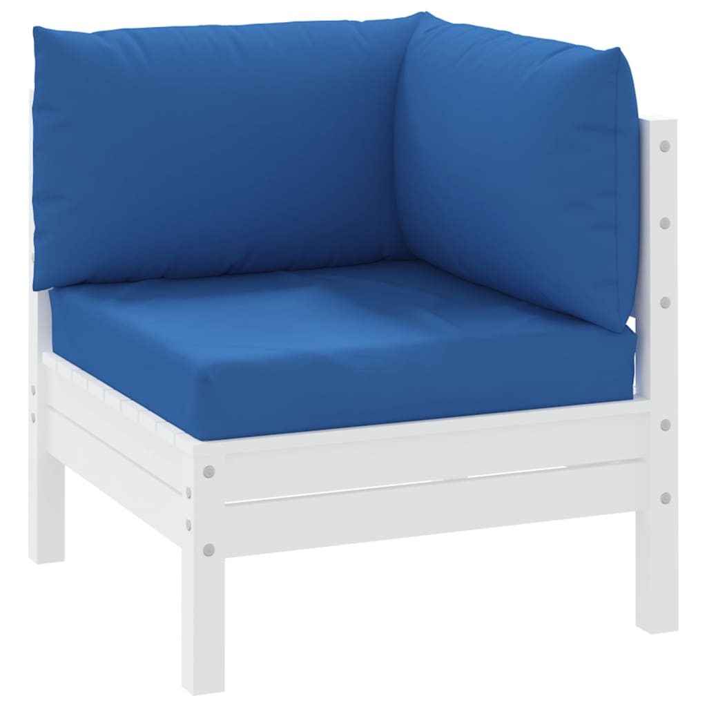 vidaXL Pallet Cushions 3 pcs Blue Oxford Fabric-2