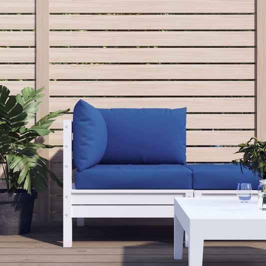 vidaXL Pallet Cushions 3 pcs Blue Oxford Fabric-0