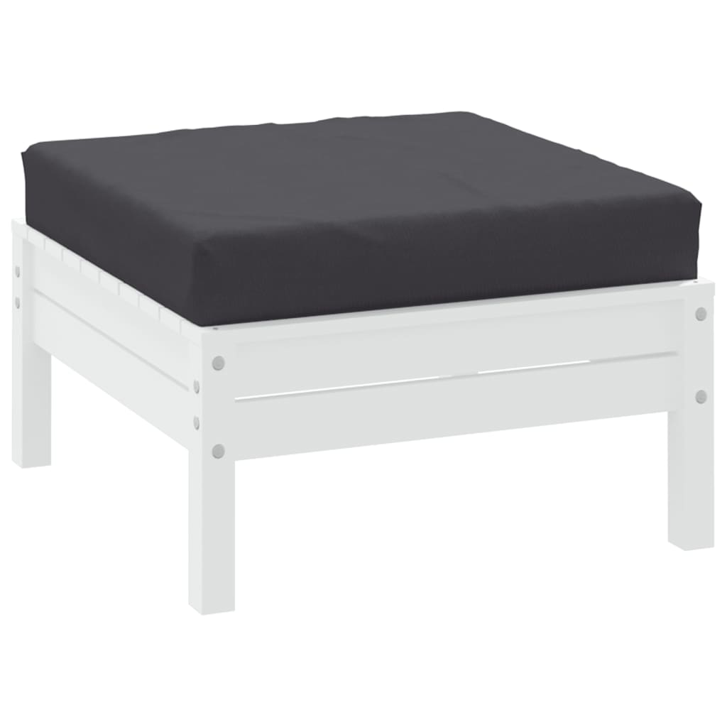 vidaXL Pallet Cushion Anthracite 23.6"x23.6"x2.4" Oxford Fabric