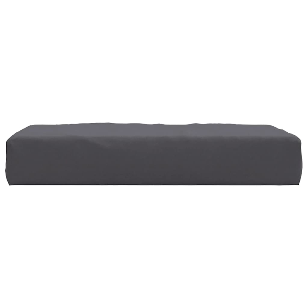 vidaXL Pallet Cushion Anthracite 23.6"x23.6"x2.4" Oxford Fabric