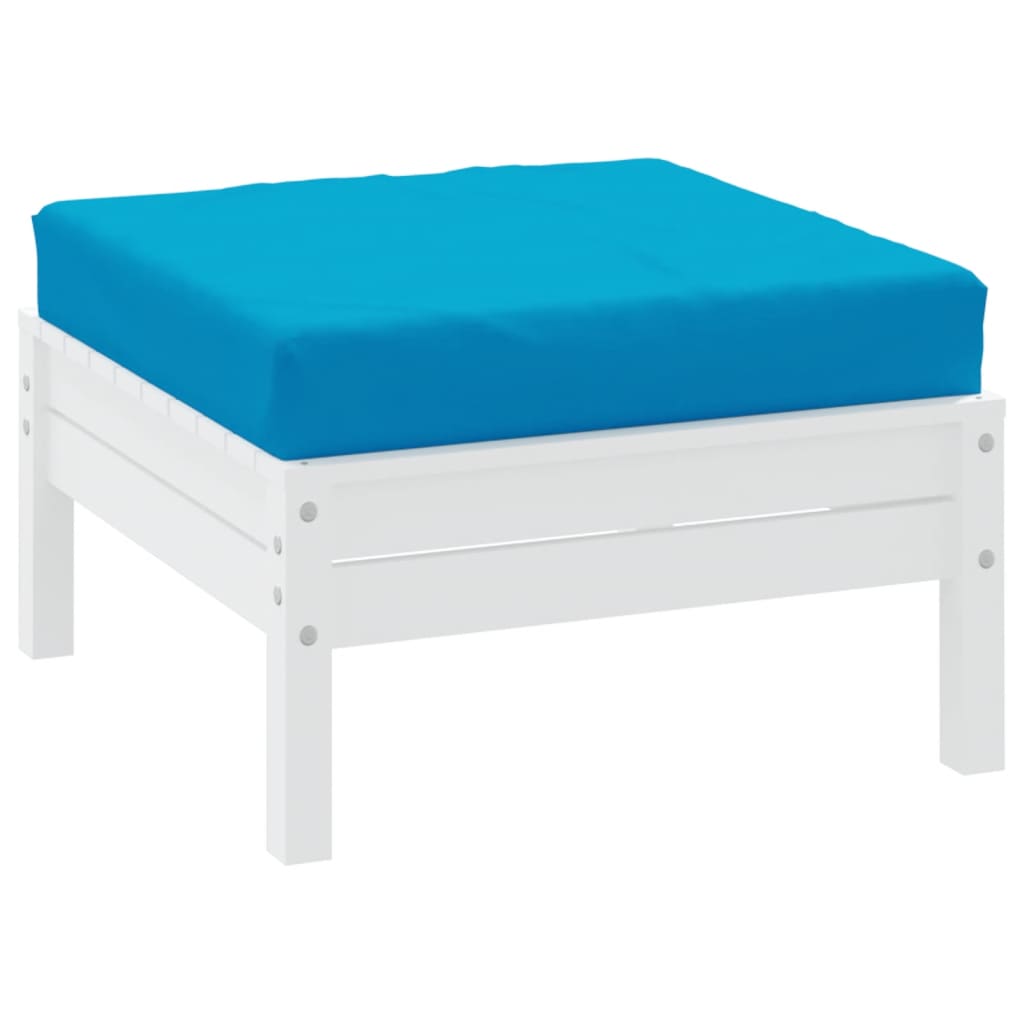 vidaXL Pallet Cushion Light Blue Oxford Fabric-2