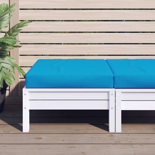 vidaXL Pallet Cushion Light Blue Oxford Fabric-0