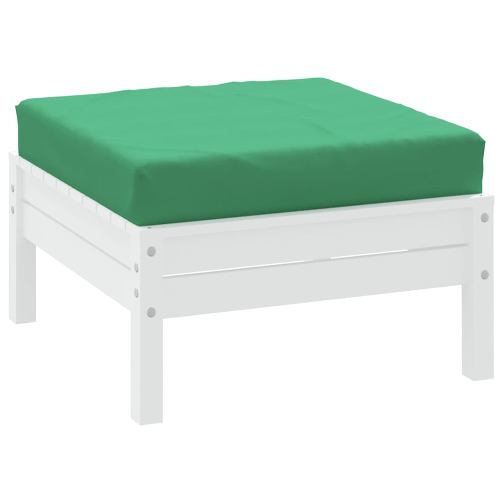 vidaXL Pallet Cushion Green Oxford Fabric-2