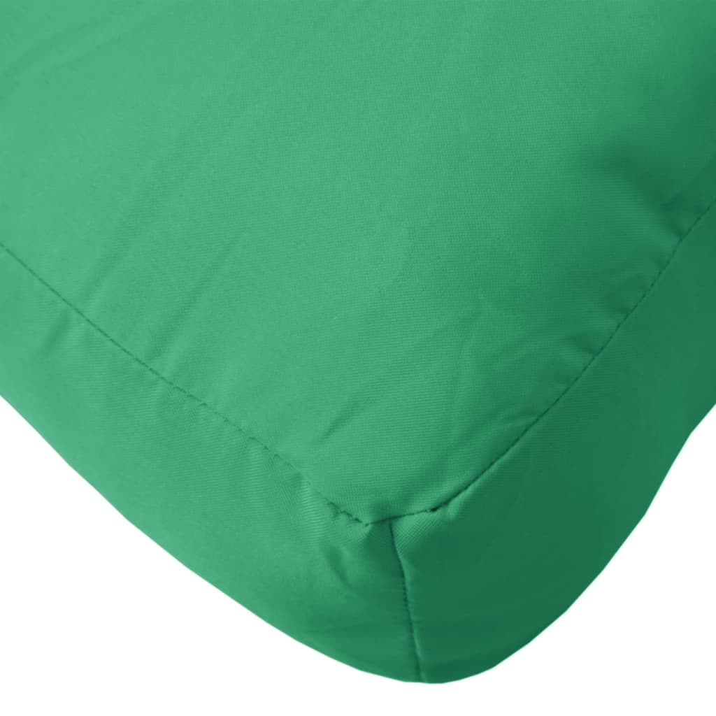vidaXL Pallet Cushion Green Oxford Fabric-4