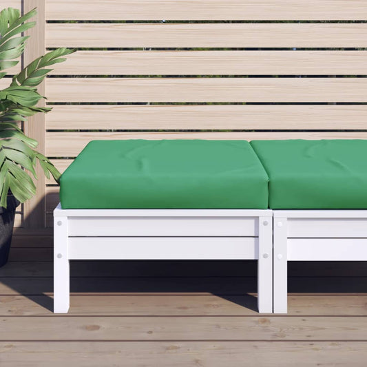vidaXL Pallet Cushion Green Oxford Fabric-0
