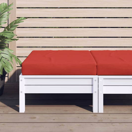vidaXL Pallet Cushion Red Oxford Fabric-0