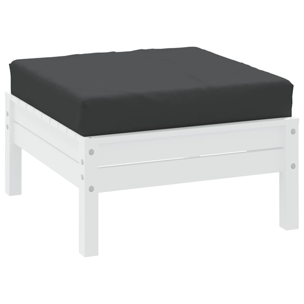 vidaXL Pallet Cushion Black 23.6"x23.6"x3.1" Oxford Fabric-2