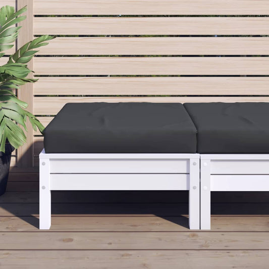 vidaXL Pallet Cushion Black 23.6"x23.6"x3.1" Oxford Fabric-0