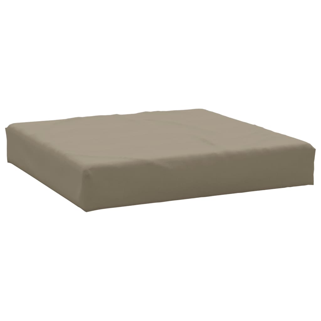 vidaXL Pallet Cushion Taupe 23.6"x23.6"x3.1" Oxford Fabric-1