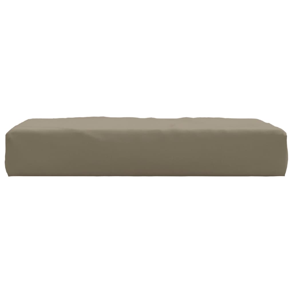 vidaXL Pallet Cushion Taupe 23.6"x23.6"x3.1" Oxford Fabric-3