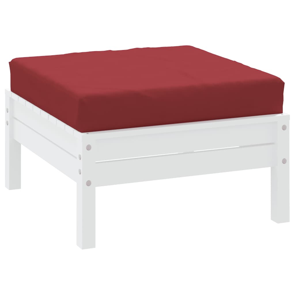 vidaXL Pallet Cushion Wine Red Oxford Fabric-2