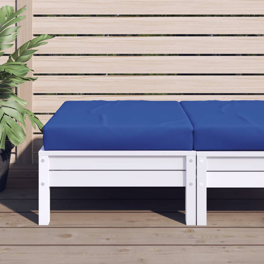 vidaXL Pallet Cushion Blue Oxford Fabric-0