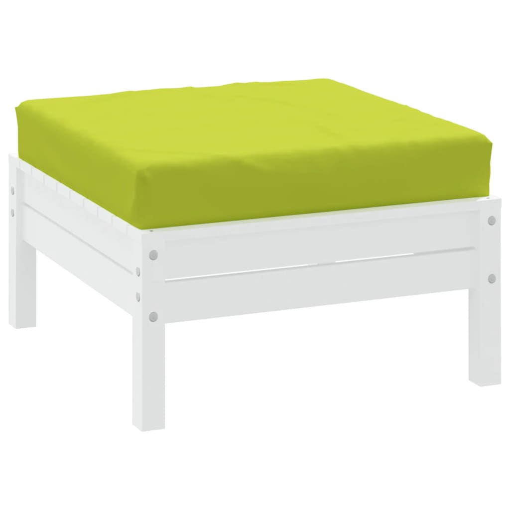 vidaXL Pallet Cushion Bright Green Oxford Fabric-2