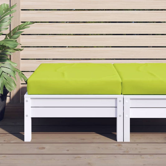 vidaXL Pallet Cushion Bright Green Oxford Fabric-0