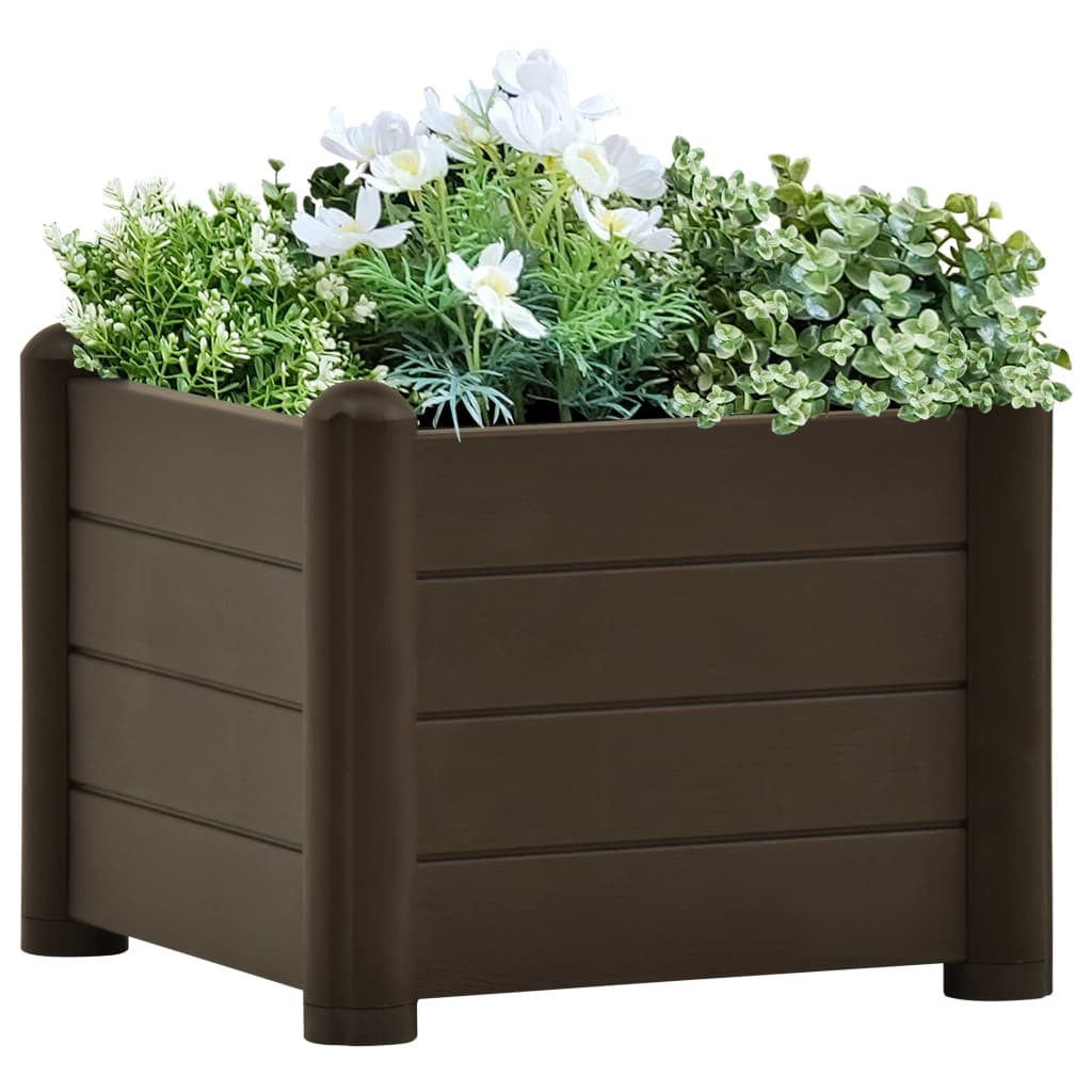 vidaXL Planter Flower Box Raised Flower Bed Outdoor Planter for Patio Lawn-8