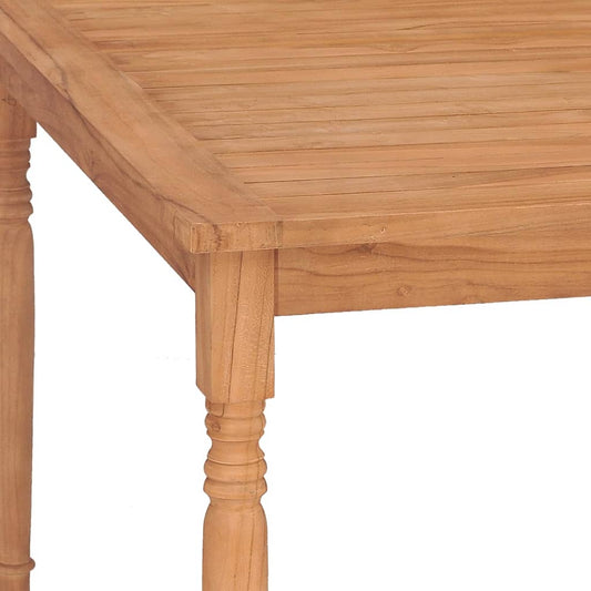 vidaXL Batavia Table Dining Table Wooden Dining Room Table Solid Teak Wood-0
