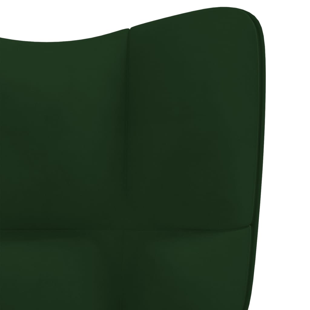 vidaXL Relaxing Chair Relax Seating Armchair Living Room Furniture Velvet-3