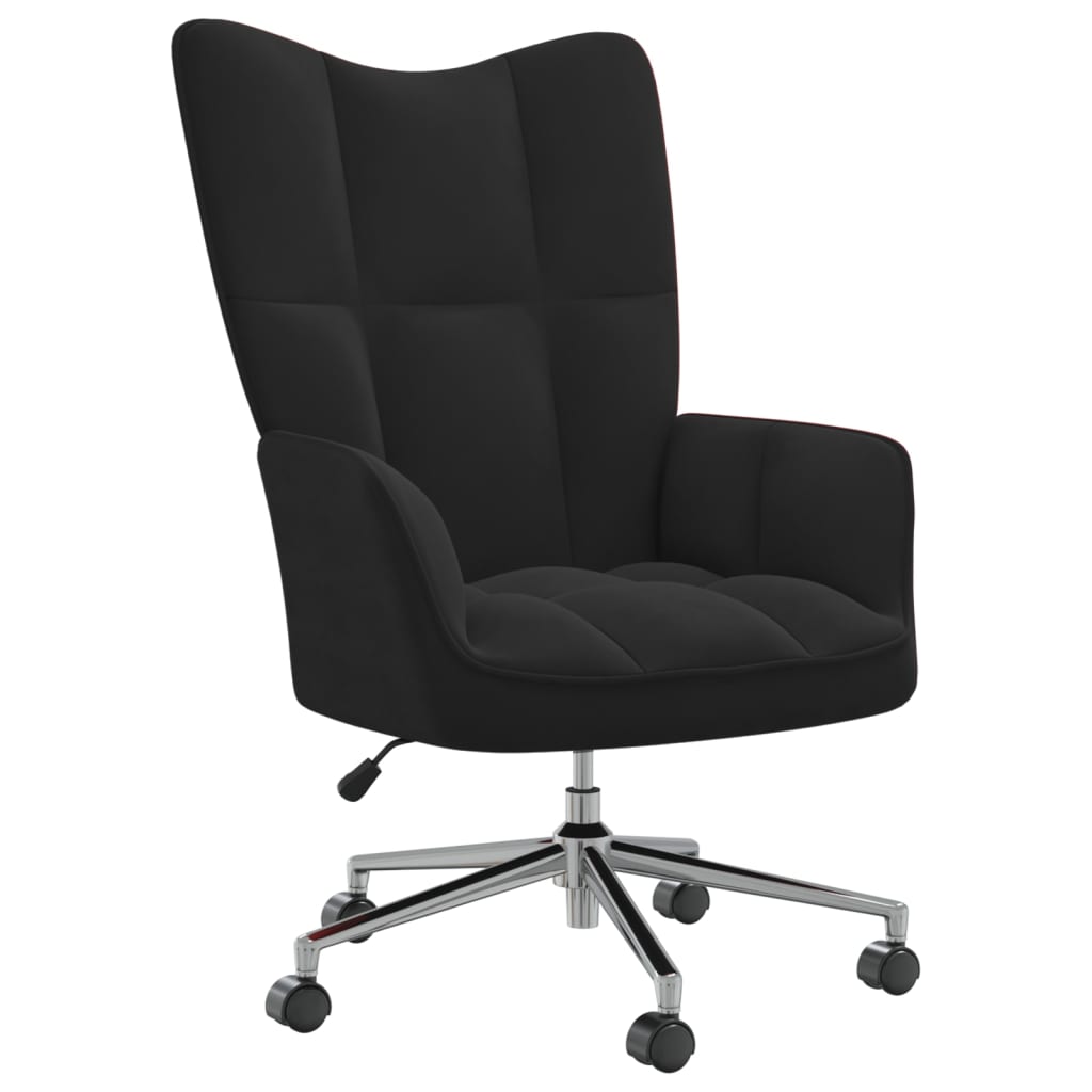 vidaXL Relaxing Chair Relax Seating Armchair Living Room Furniture Velvet-4