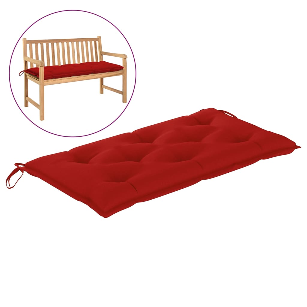 vidaXL Bench Cushion Water Repellent Outdoor Garden Seat Cushion Oxford Fabric-12