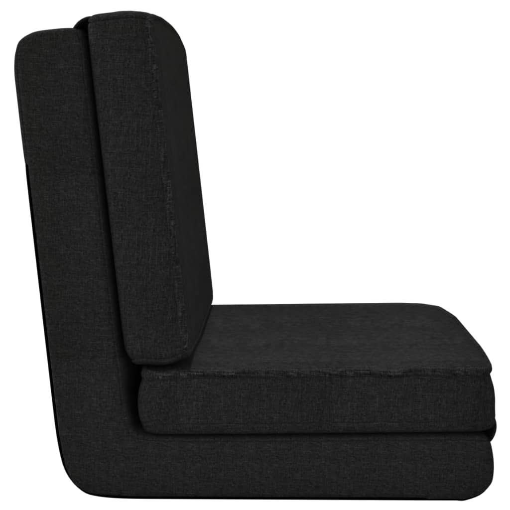 vidaXL Floor Chair Lounge Chaise Lounge Folding Floor Lounger Faux Leather-1