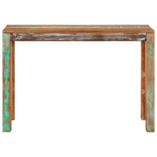 vidaXL Console Table 43.3"x13.8"x29.9" Solid Reclaimed Wood-0