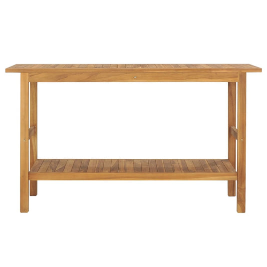 vidaXL Bathroom Vanity Cabinet Solid Wood Teak 52"x17.7"x29.5"-0