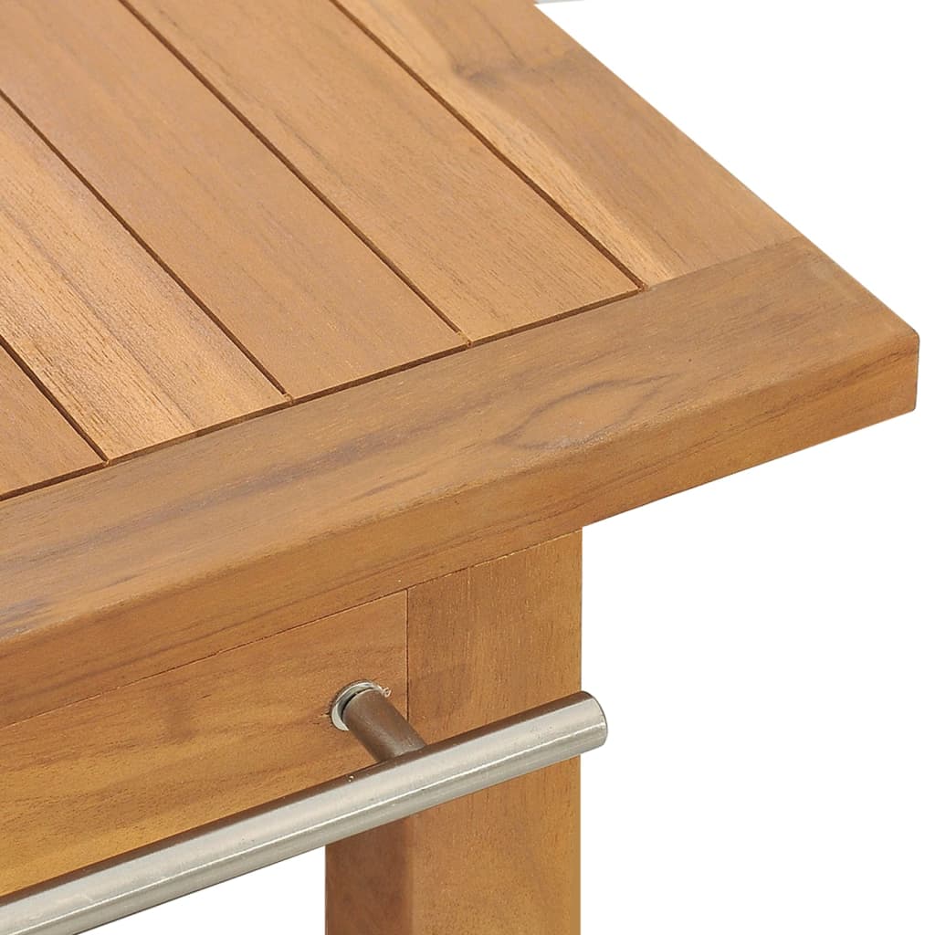 vidaXL Bathroom Vanity Cabinet Solid Wood Teak 52"x17.7"x29.5"-4