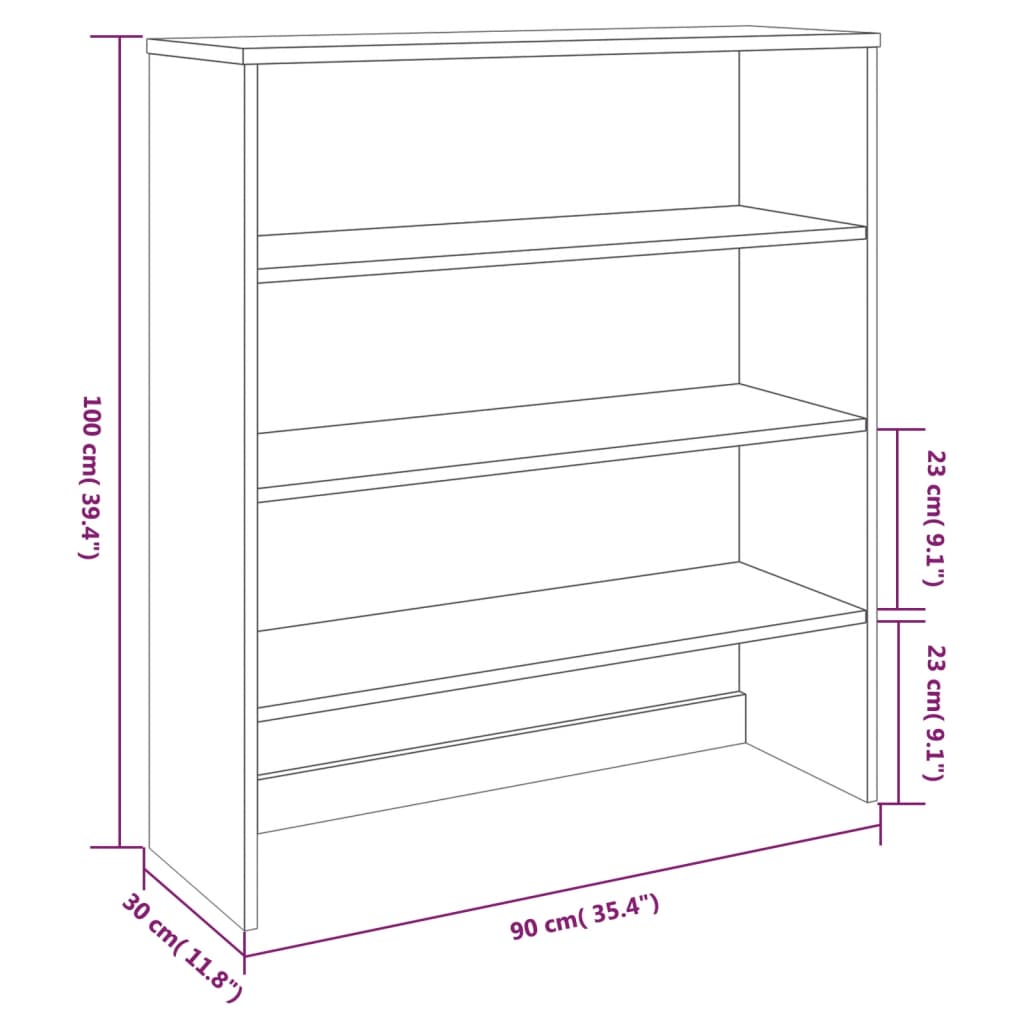 vidaXL Cabinet Top for Highboard Sideboard for Hallway HAMAR Solid Wood Pine-2