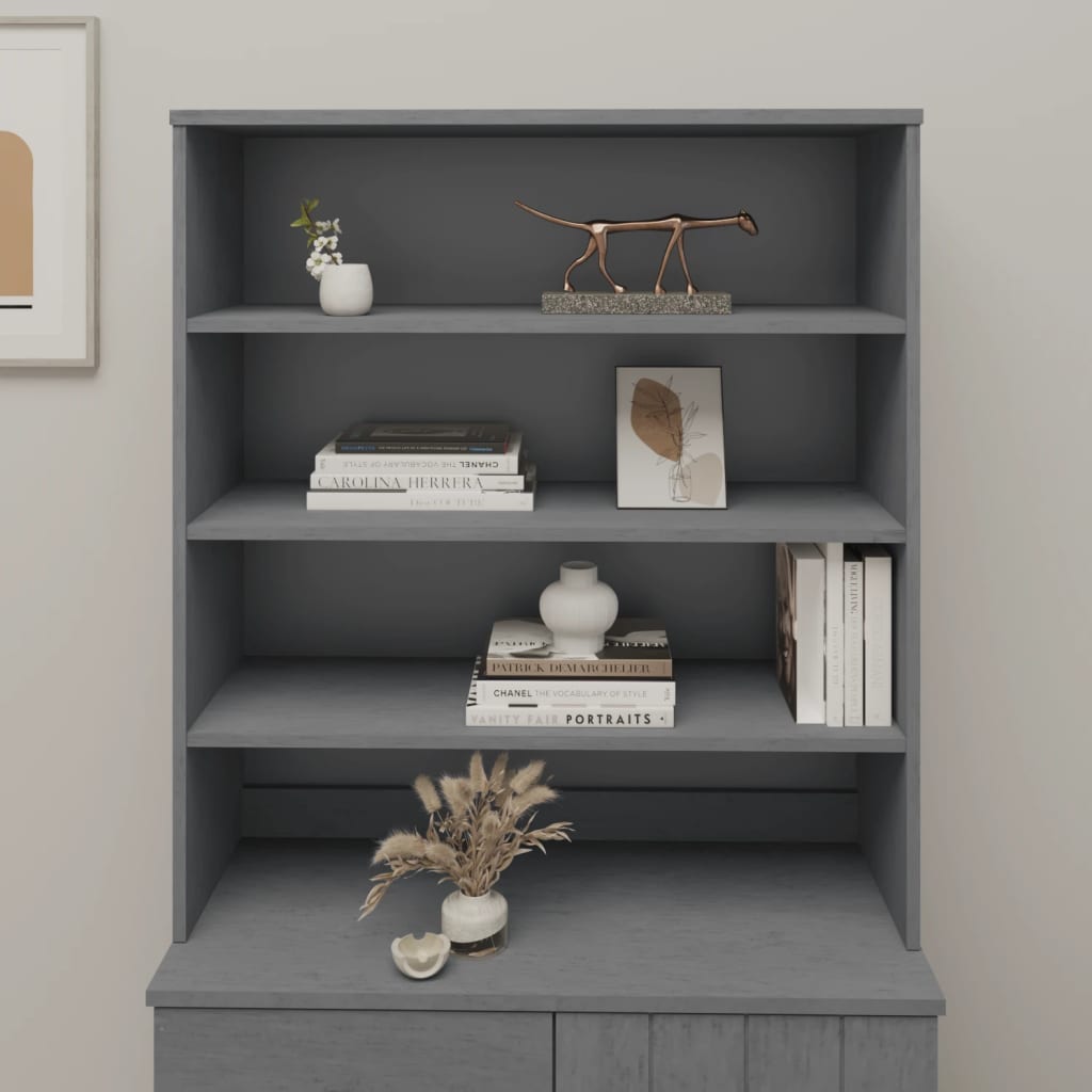 vidaXL Cabinet Top for Highboard Sideboard for Hallway HAMAR Solid Wood Pine-5