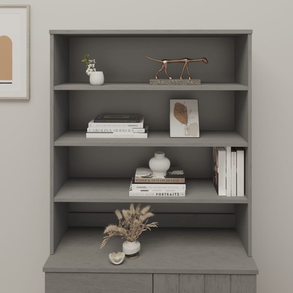 vidaXL Cabinet Top for Highboard Sideboard for Hallway HAMAR Solid Wood Pine-6