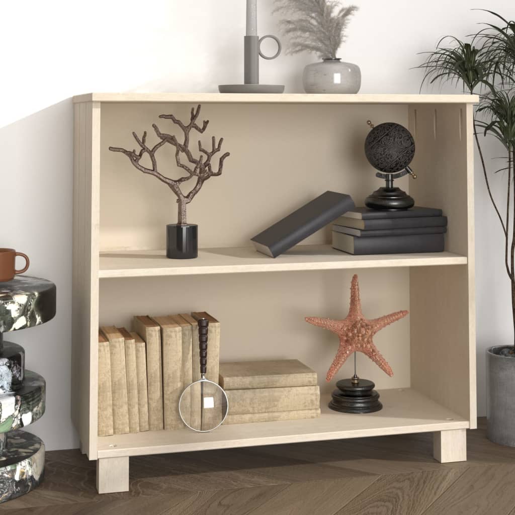 vidaXL Sideboard Storage Kitchen Cabinet for Hallway HAMAR Solid Wood Pine-2